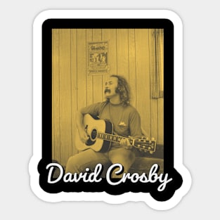 David Crosby / 1941 Sticker